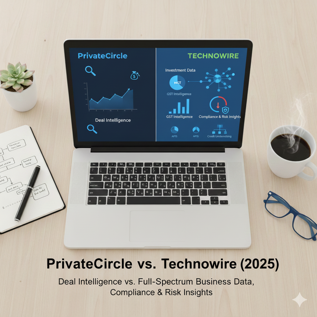 PrivateCircle vs Technowire (2025): Deal Intelligence vs Full-Spectrum Business Data, Compliance & Risk Insights